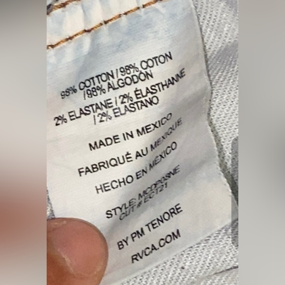 RVCA New Normal Denim Color blue - Picture 15 of 16